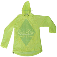 Nylon Green light rain jacket